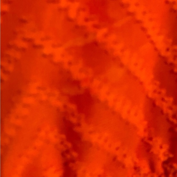 Women’s Vibrant Tomato Orange Dress SZ L - Picture 7 of 8